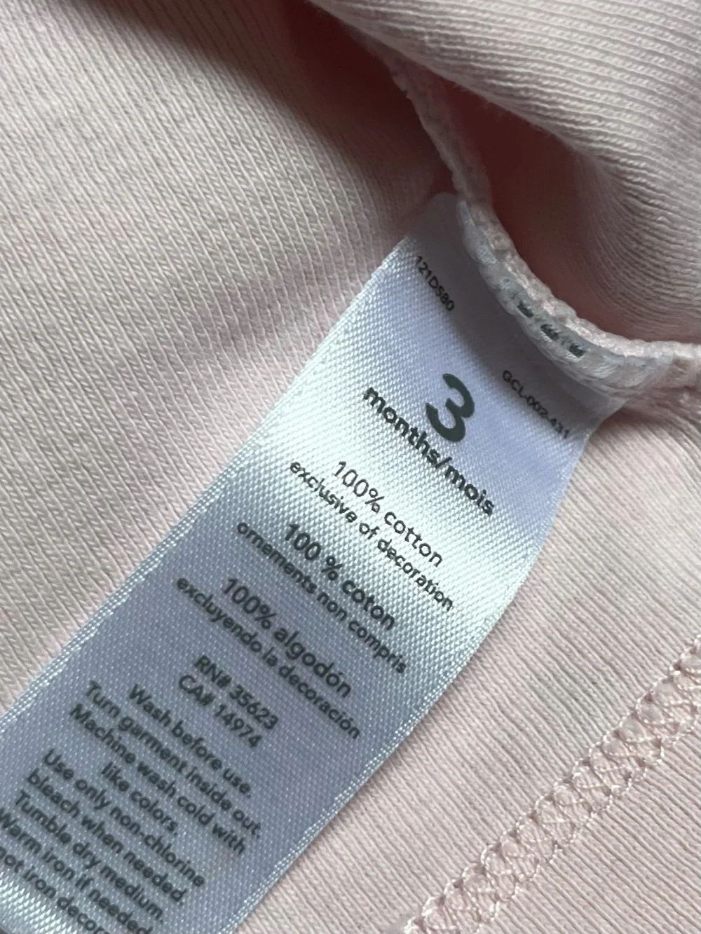 COTTON 0-3 Months Girl PEACH 7 Piece Bundle. Live Show Listing. $10 starts.